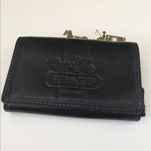 Coach soft leather vintage wallet