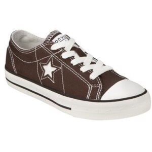 brown converse one stars