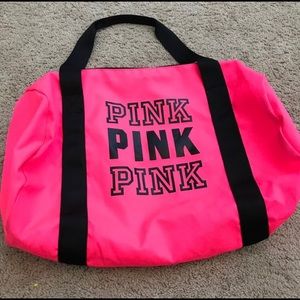 VS Pink duffle bag