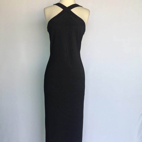Adrianna Papell Dresses & Skirts - Adrianna Papell vintage black evening dress
