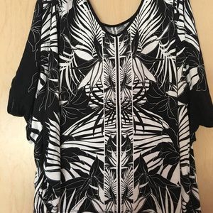 Lane Bryant split sleeve shirt
