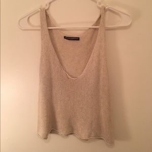 Women's Brandy Melville Knitted tank top.
