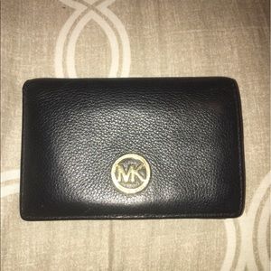 Michael Kors small black wallet