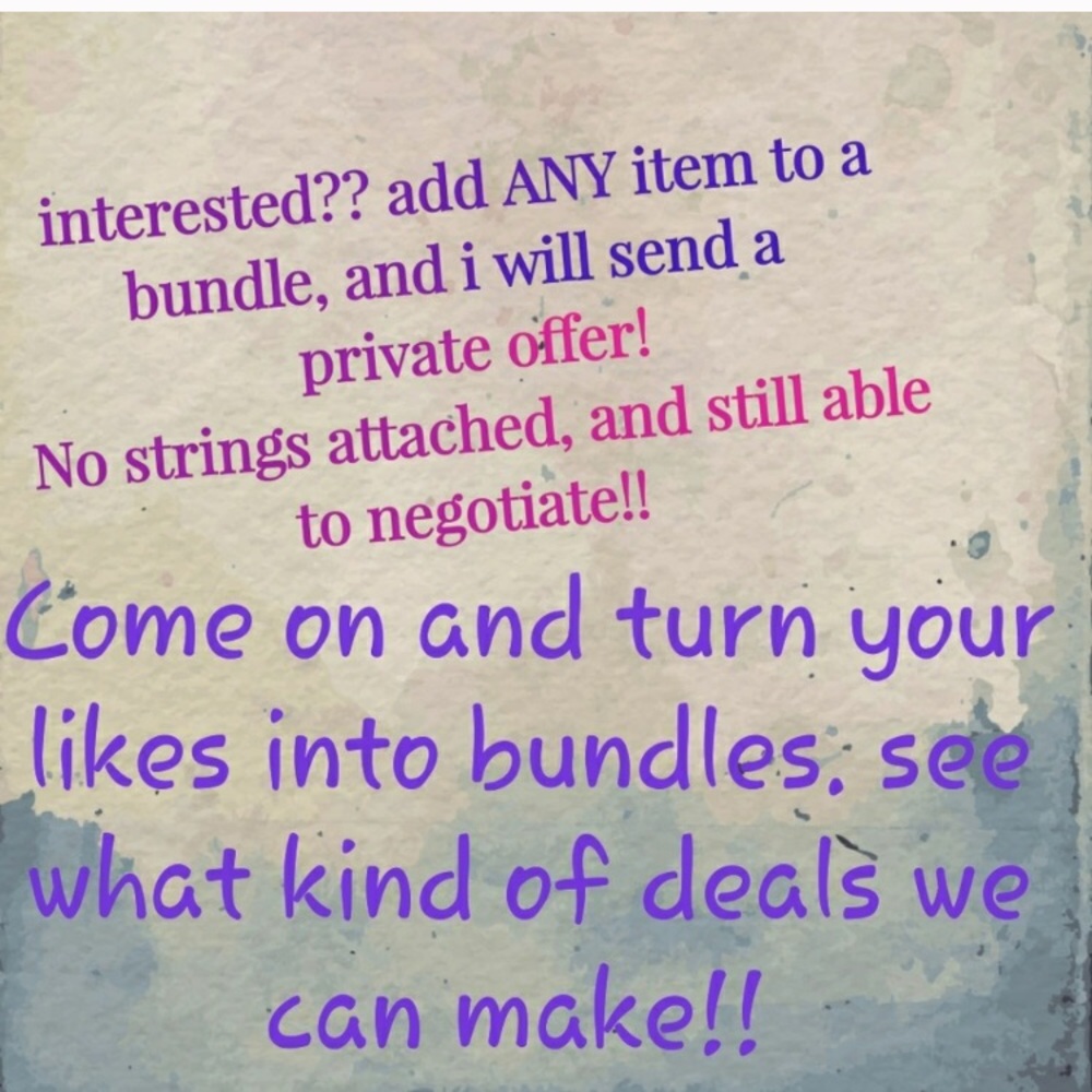 Bundle and save!💜💜