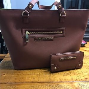 Juicy Couture purse and matching wallet