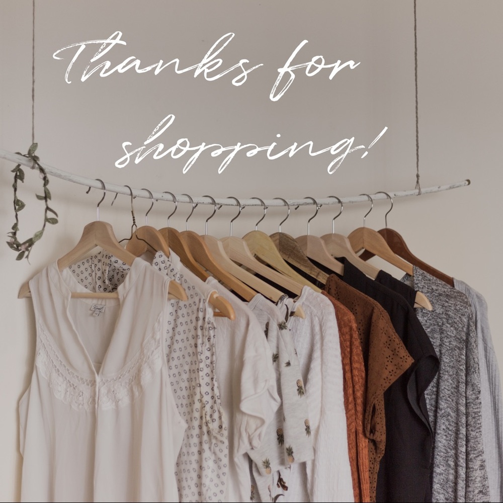 ✨ THANKS FOR SHOPPING ✨