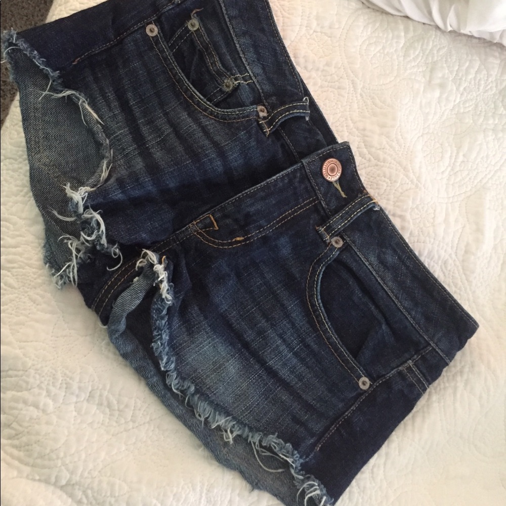 american eagle shorts size 0
