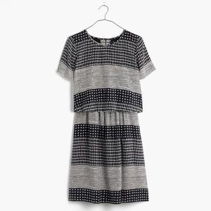Madewell split back hashtag dress sz 0