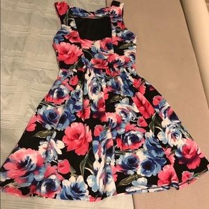 Floral Summer A-Line Dress