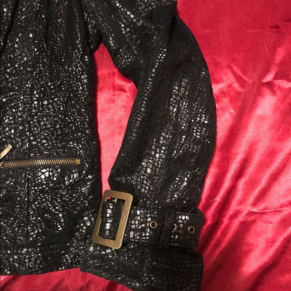 Live a Little size M leather jacket - Picture 2 of 4