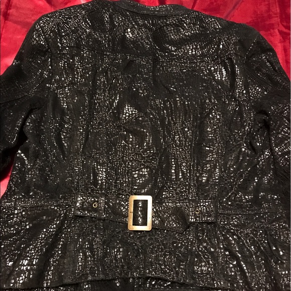 Live a Little size M leather jacket - Picture 3 of 4