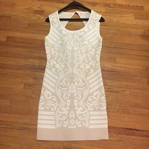 White bodycon dress