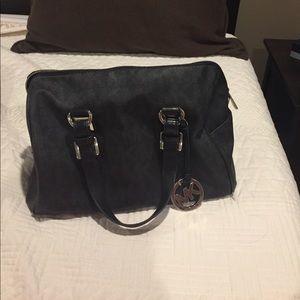 Michael Kors black satchel medium Grayson