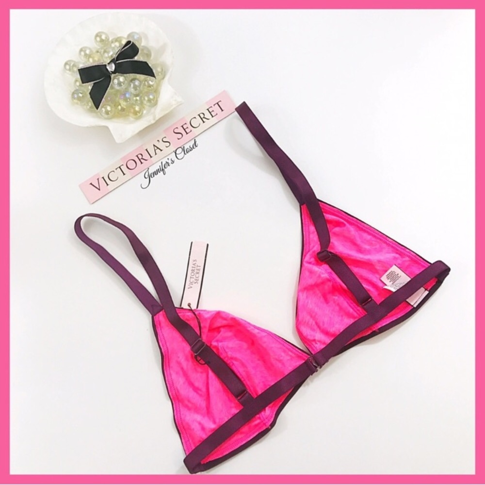 •Victoria’s Secret• Two toned Triangle bralette - Picture 2 of 2