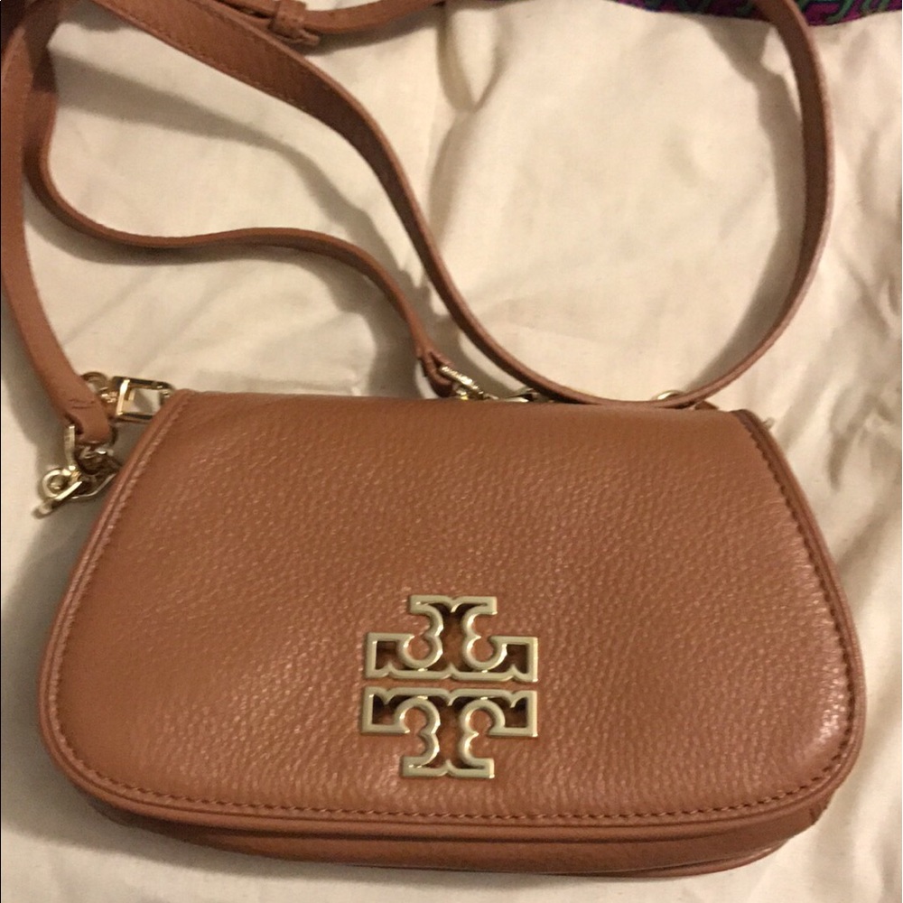 NWT Tory Burch mini Britton Cross Body Clutch
