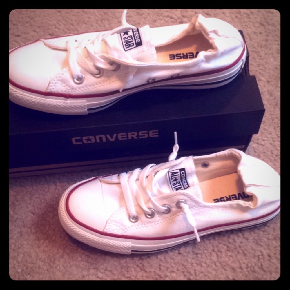 White Converse All Star