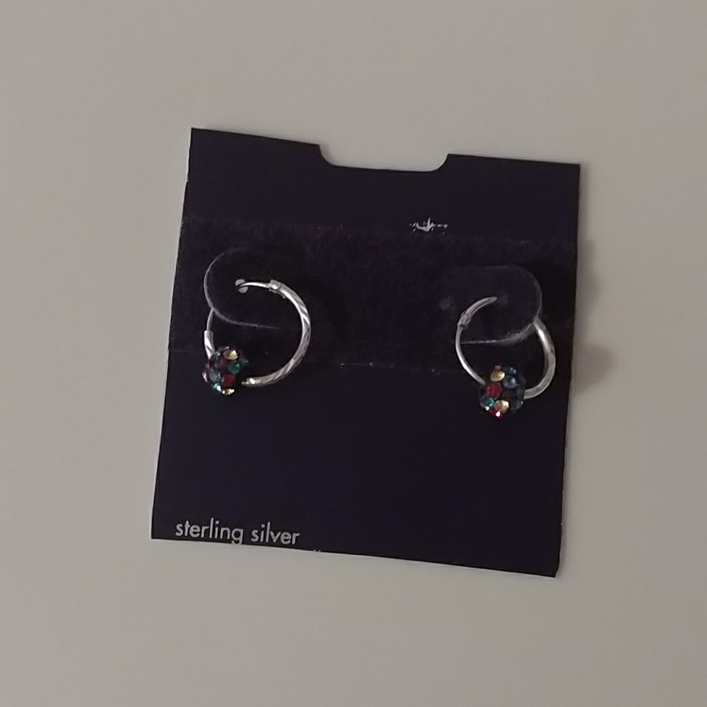 BRAND NEW DESIGNER HOP STERLING SLIVER EARRINGS