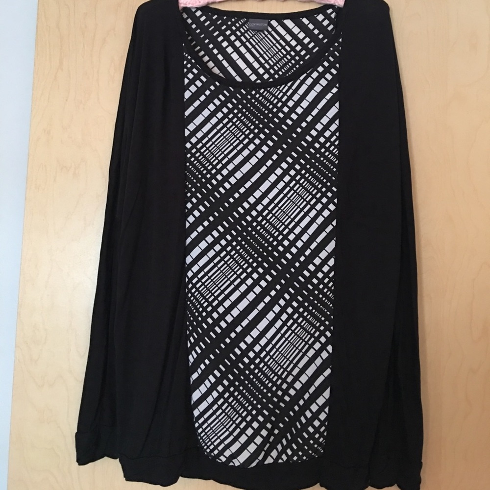 Long sleeve COVINGTON woman blouse