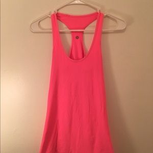 Women's LuLulemon tank top! Size 0, hot pink!
