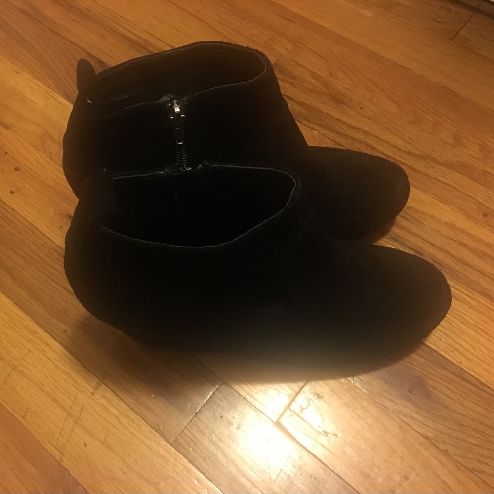 Dolce vita black wedges