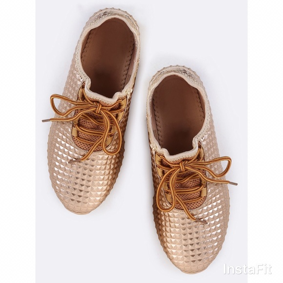 🎉RoseGold Sneakers 👟 - Picture 2 of 7