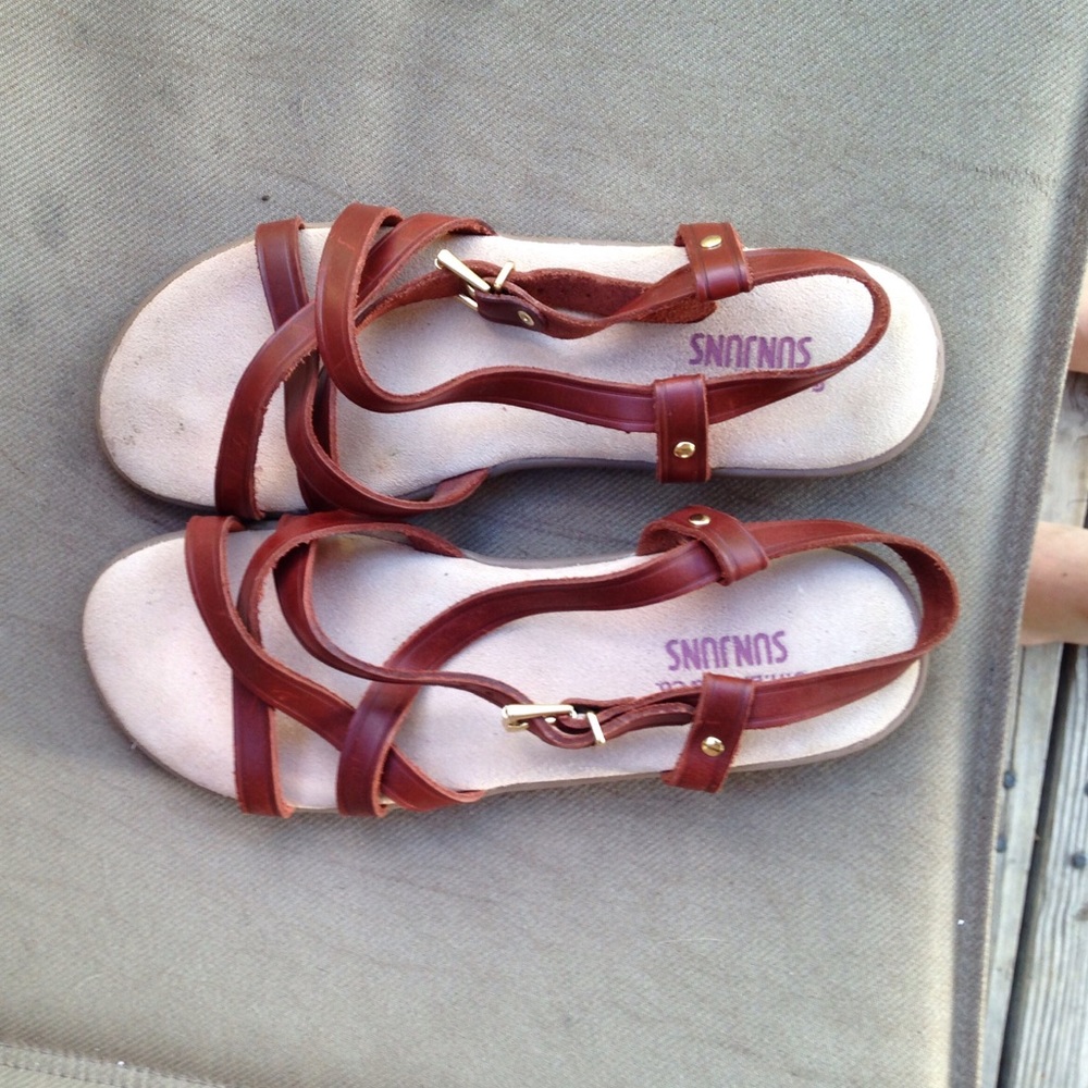 Bass & Co Leather Sandal