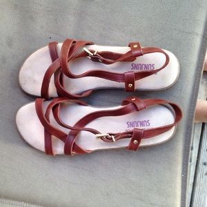 Bass & Co Leather Sandal