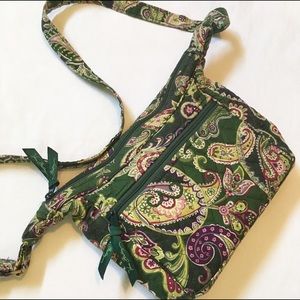 Vera Bradley Chelsea Green Bag
