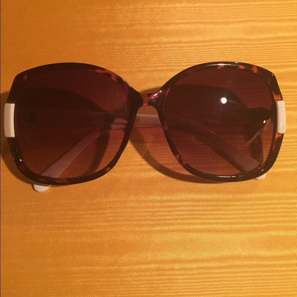 Cole Haan Limited Square Acetate Sunglasses