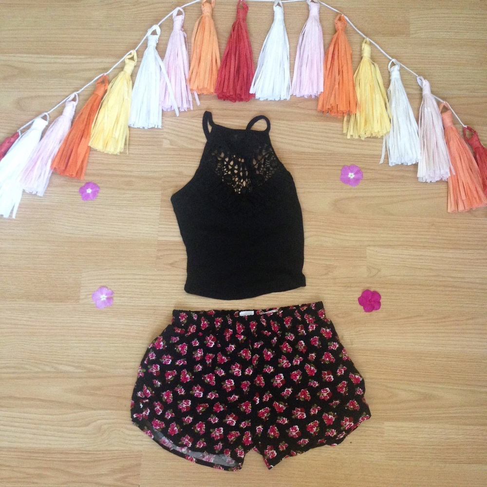 Floral shorts