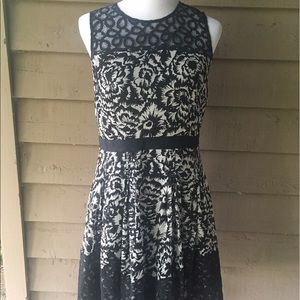 Ann Taylor Floral Lace Dress