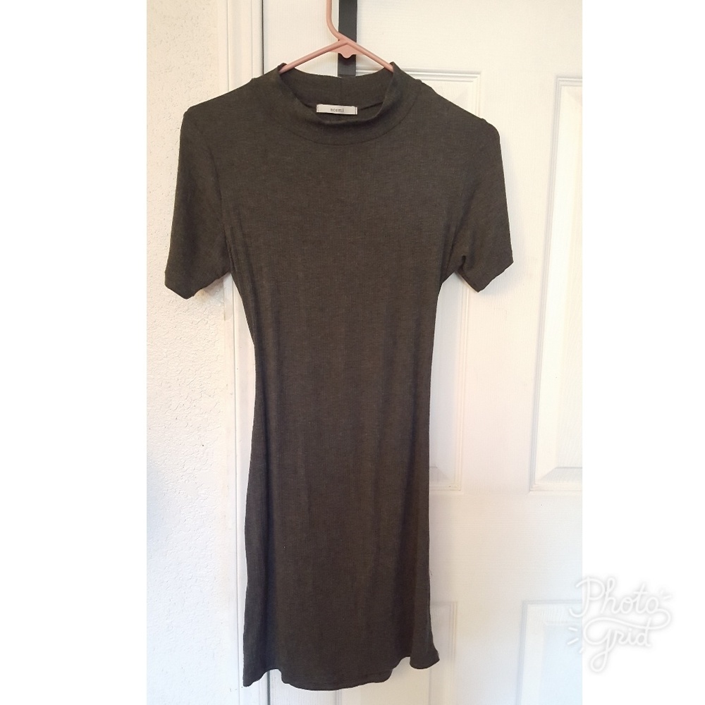 Openback Gray Acemi Dress