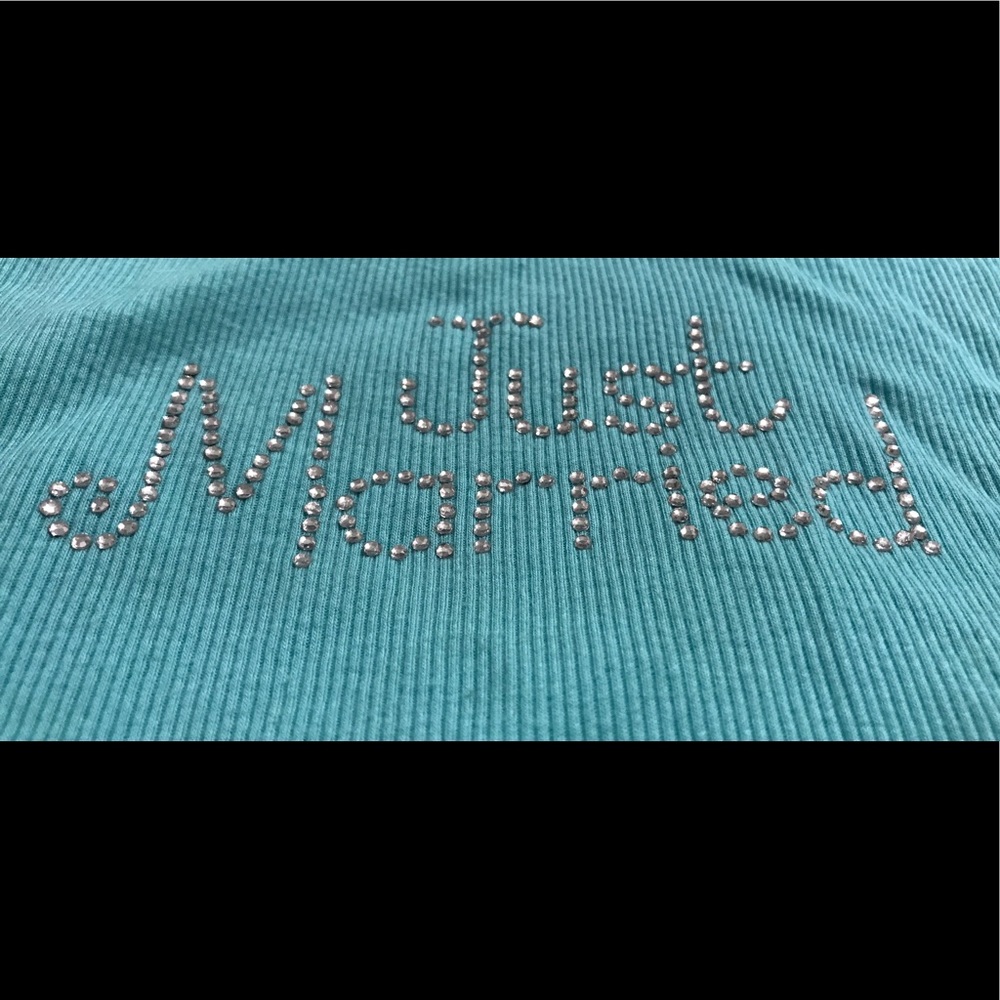 Victoria's Secret "Just Married" tank top