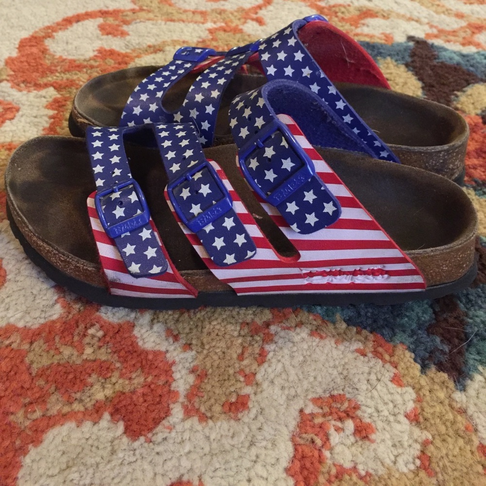 Size 6 (36)  Birki's American Flag