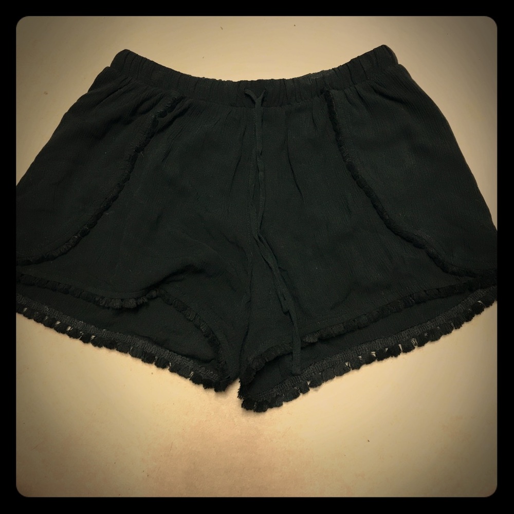 Black shorts