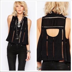 NWT Free People Open Back Tank