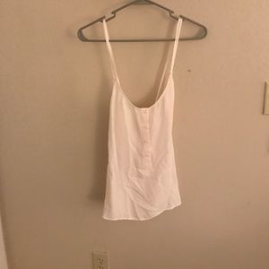 White button cami, anthropologie, size M