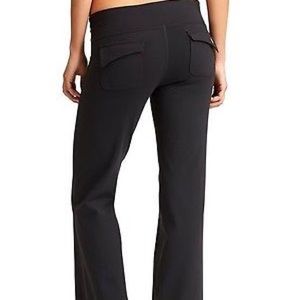 ATHLETA Fusion Yoga Pants Wide Leg Flap Pocket