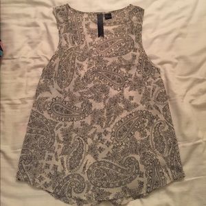 Paisley tank top