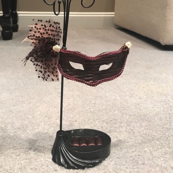 Masquerade Mask Jewelry Holder Tree - Picture 1 of 8