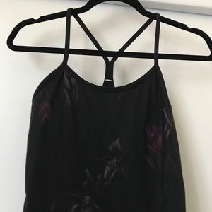 Black lulu lemon workout tank