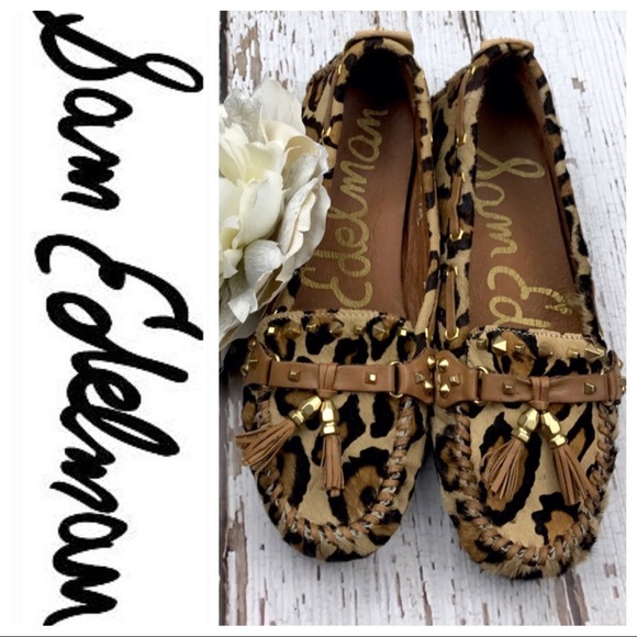 Sam Edelman Shoes - 💕SALE💕Sam Edelman Jalen Leopard Pony Hair Mocs