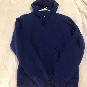 Blue nike hoodie