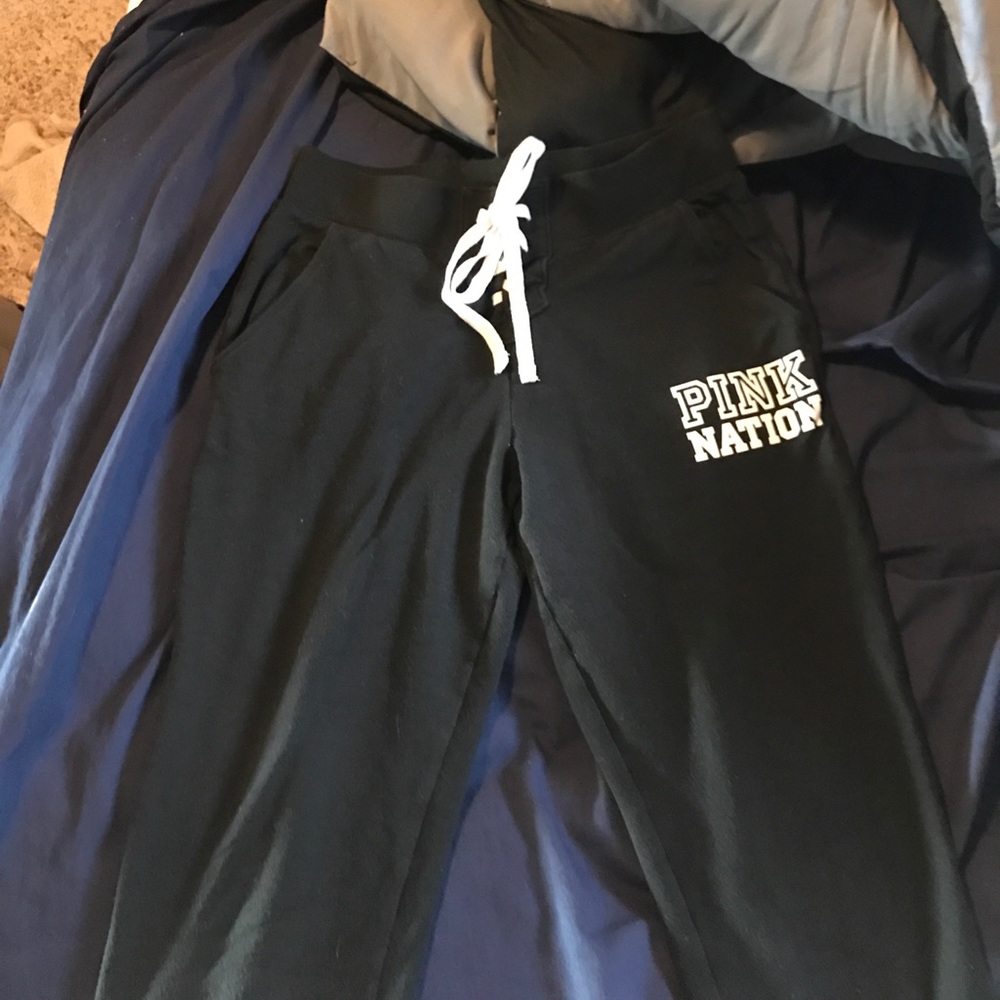 Pink nation joggers