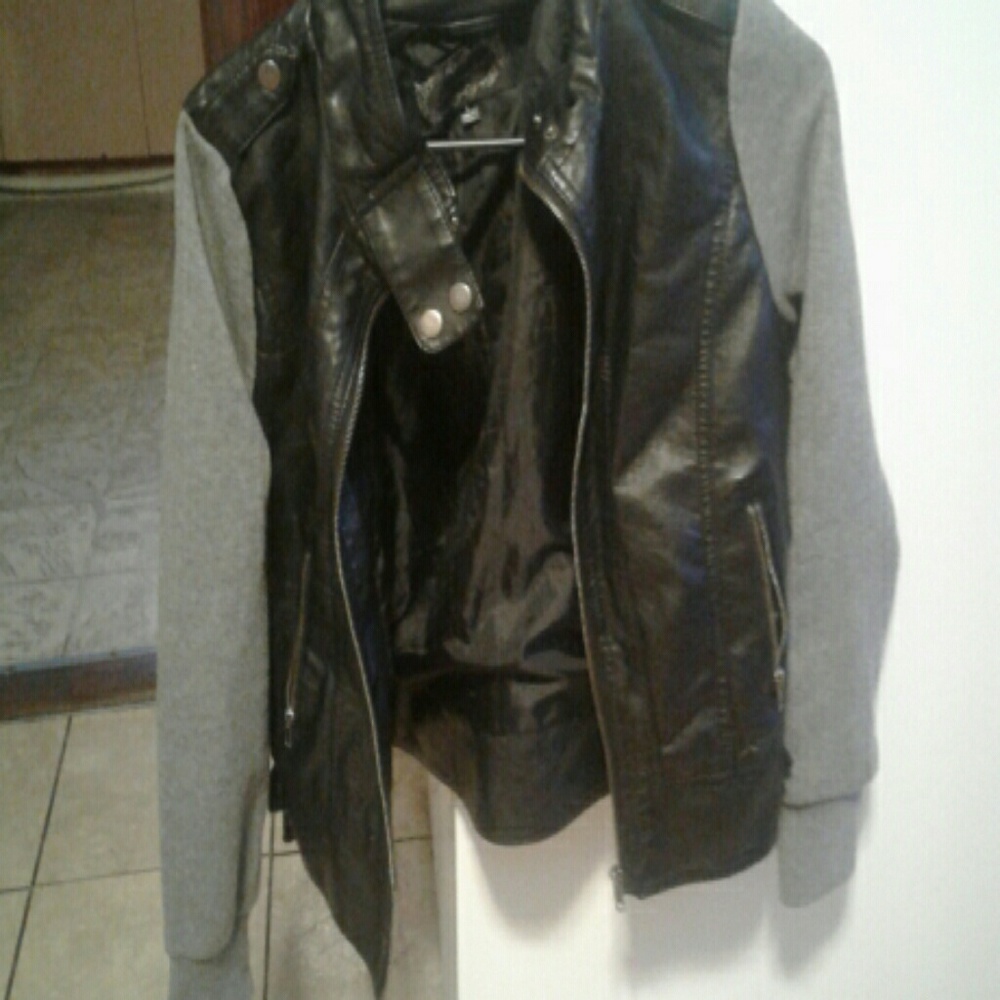 Leather jacket
