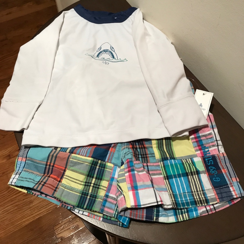 Gap Two piece swim set - size: 18-24 months