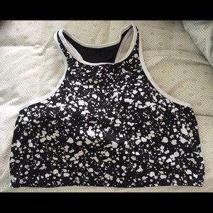 Cute long line sports bra