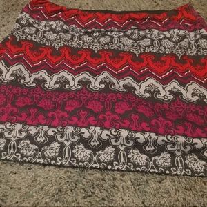 Tranquility size large colorful skort!