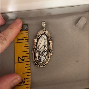 Justin Morris Buffalo Turquoise sterling silver