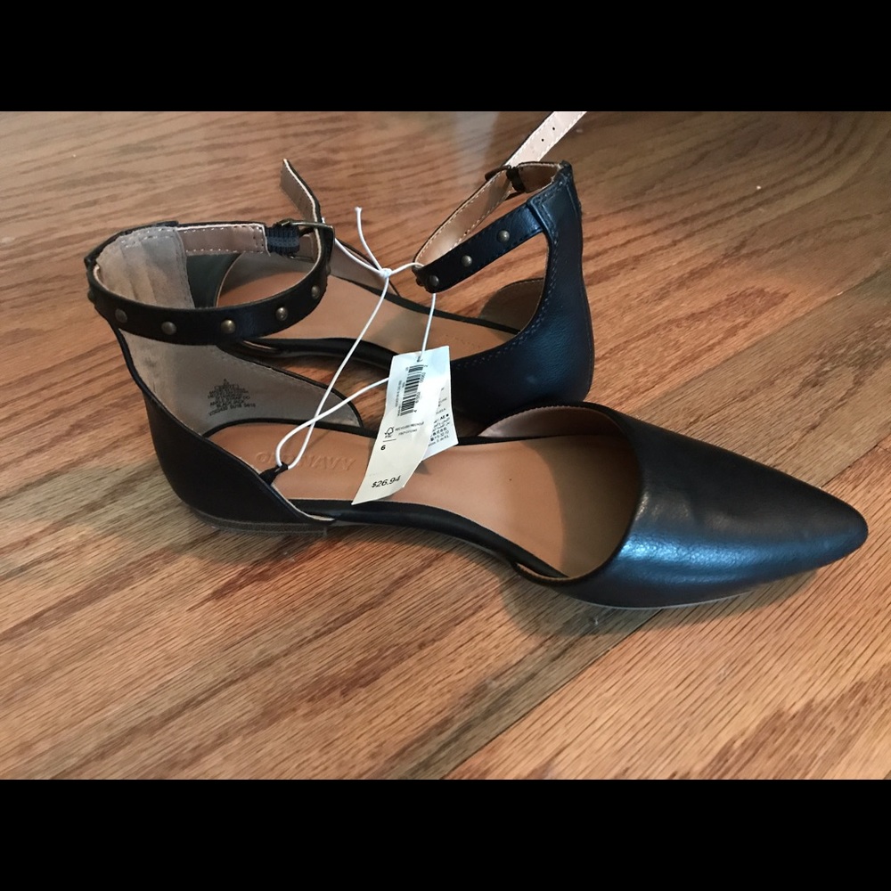 Old navy ankle strap flats